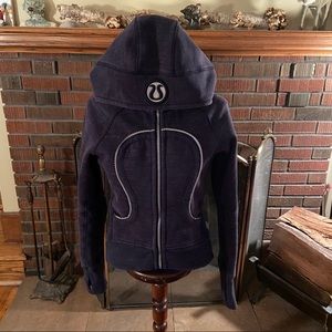 Lululemon Navy Hooded ZIP Sweatshirt Size 4